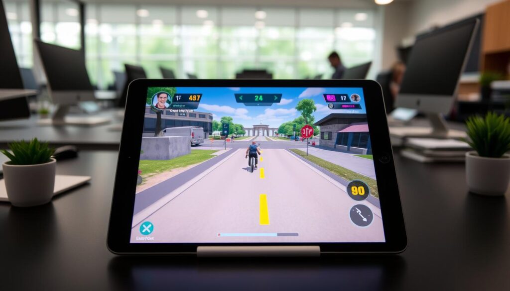 Gambar iPad Pro M1 dengan game yang berjalan lancar Gambar iPad Pro M1 dengan game yang berjalan lancar